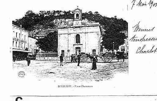 Ville de DIEULEFIT Carte postale ancienne