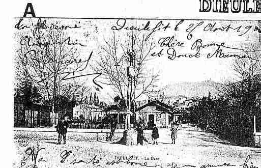 Ville de DIEULEFIT Carte postale ancienne