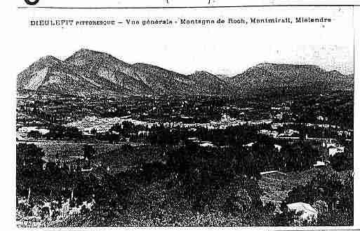 Ville de DIEULEFIT Carte postale ancienne Ville de DIEULEFIT Carte postale ancienne