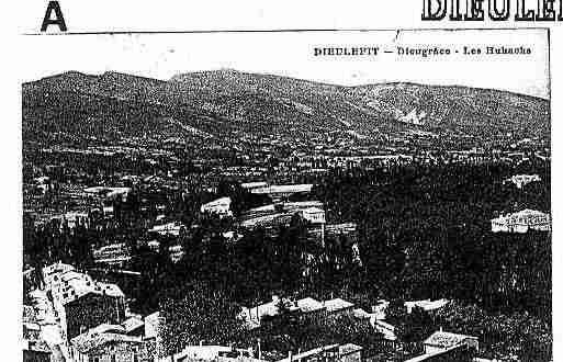 Ville de DIEULEFIT Carte postale ancienne