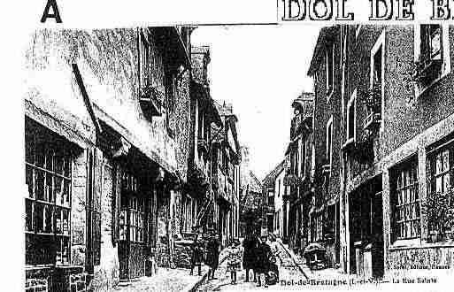 Ville de DOLDEBRETAGNE Carte postale ancienne