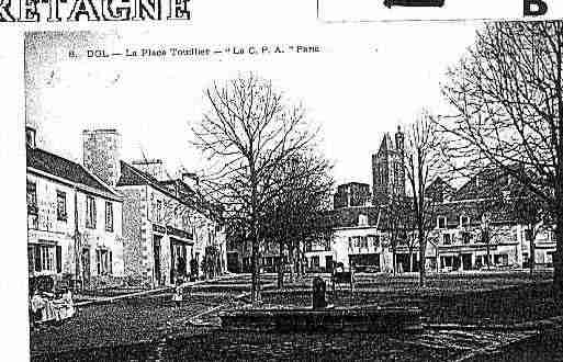 Ville de DOLDEBRETAGNE Carte postale ancienne