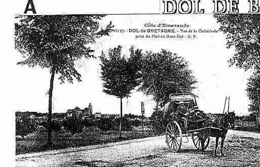 Ville de DOLDEBRETAGNE Carte postale ancienne