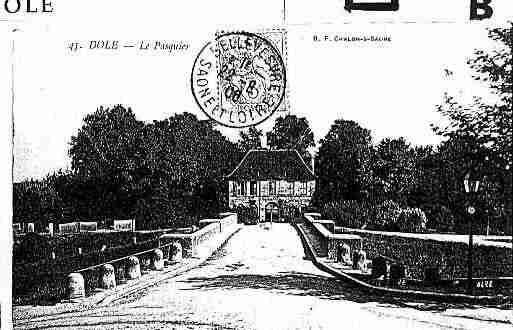 Ville de DOLE Carte postale ancienne