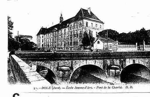 Ville de DOLE Carte postale ancienne