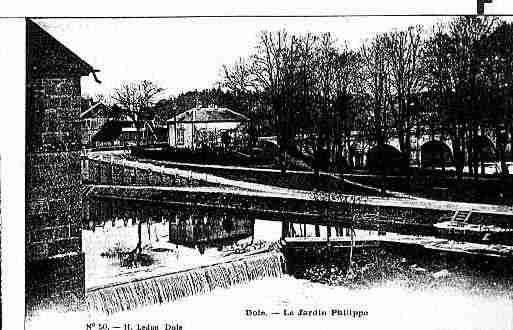 Ville de DOLE Carte postale ancienne