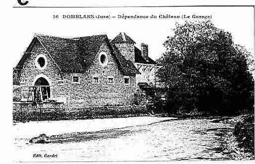 Ville de DOMBLANS Carte postale ancienne