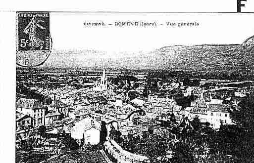 Ville de DOMENE Carte postale ancienne