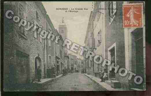 Ville de DONZERE Carte postale ancienne