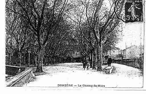 Ville de DONZERE Carte postale ancienne