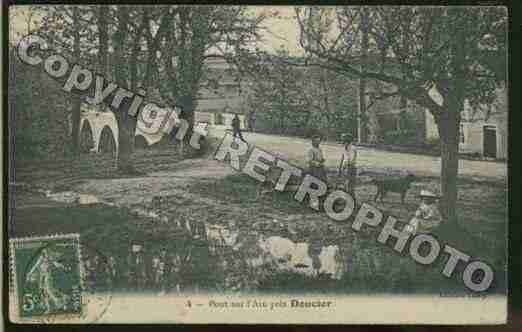 Ville de DOUCIER Carte postale ancienne