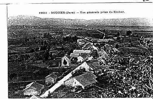 Ville de DOUCIER Carte postale ancienne