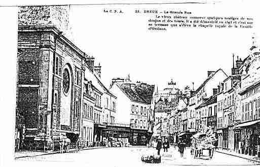 Ville de DREUX Carte postale ancienne Ville de DREUX Carte postale ancienne