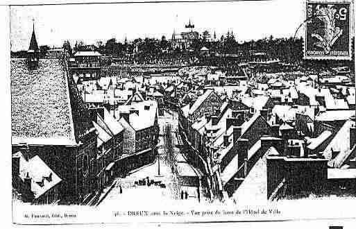 Ville de DREUX Carte postale ancienne