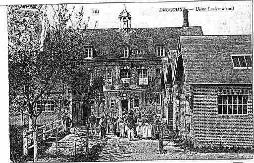 Ville de DRUCOURT Carte postale ancienne