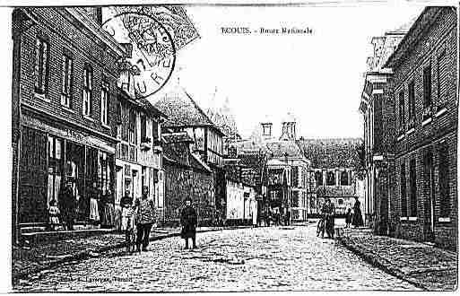 Ville de ECOUIS Carte postale ancienne