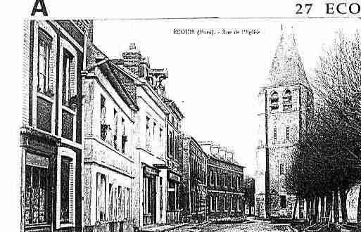 Ville de ECOUIS Carte postale ancienne