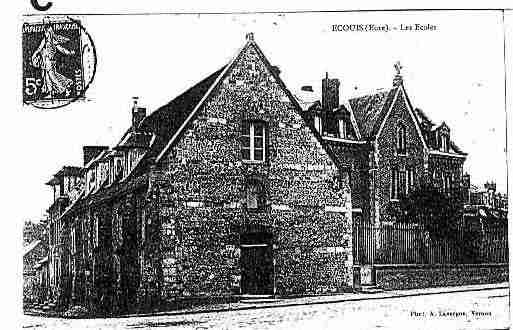 Ville de ECOUIS Carte postale ancienne