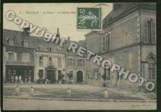 Ville de ECUEILLE Carte postale ancienne