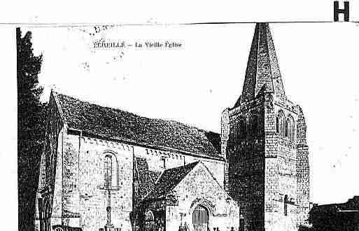 Ville de ECUEILLE Carte postale ancienne
