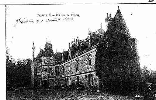 Ville de ECUEILLE Carte postale ancienne
