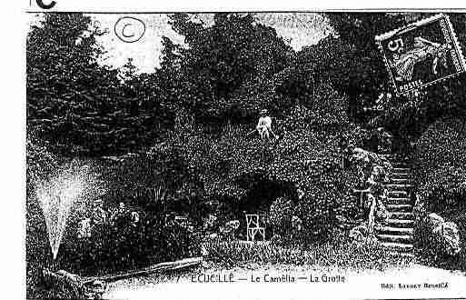 Ville de ECUEILLE Carte postale ancienne