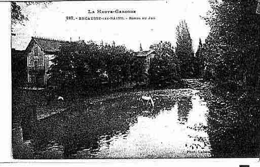 Ville de ENCAUSSELESTHERMES Carte postale ancienne