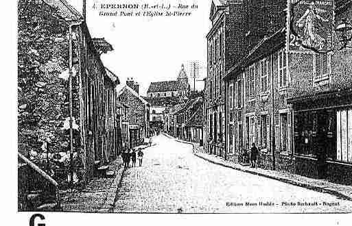 Ville de EPERNON Carte postale ancienne