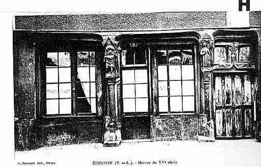 Ville de EPERNON Carte postale ancienne
