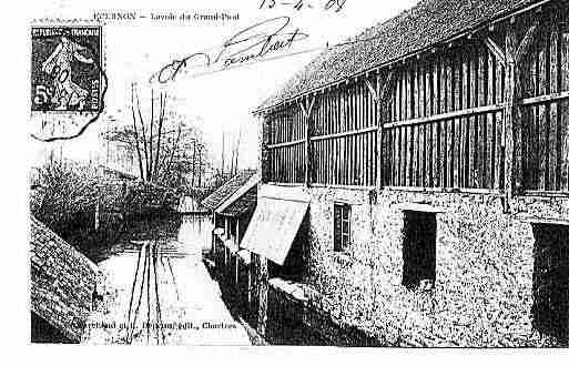 Ville de EPERNON Carte postale ancienne