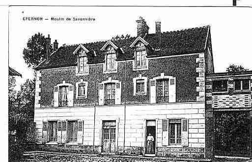Ville de EPERNON Carte postale ancienne