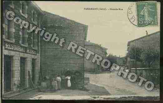 Ville de FARAMANS Carte postale ancienne Ville de FARAMANS Carte postale ancienne