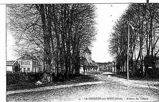 Ville de FERRIERESURRISLE(LA) Carte postale ancienne