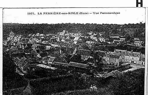 Ville de FERRIERESURRISLE(LA) Carte postale ancienne