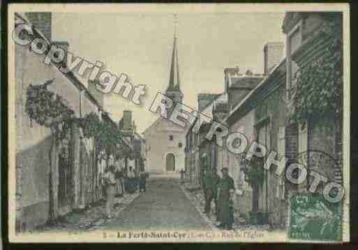 Ville de FERTESAINTCYR(LA) Carte postale ancienne