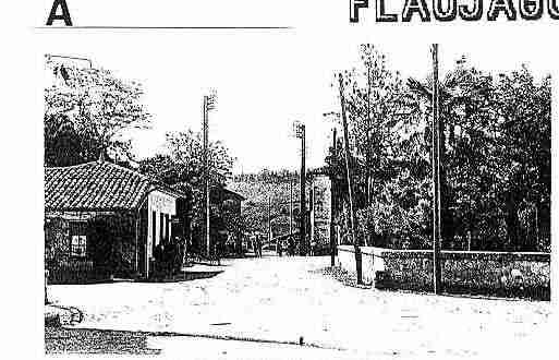 Ville de FLAUJAGUES Carte postale ancienne