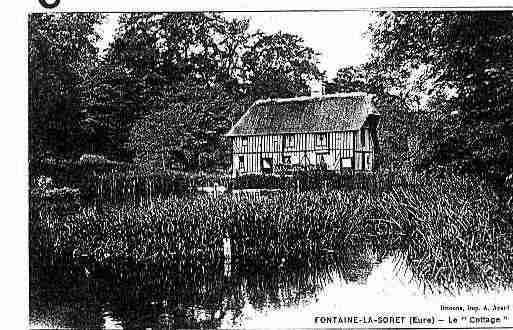 Ville de FONTAINELASORET Carte postale ancienne