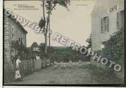 Ville de FOUCHERANS Carte postale ancienne