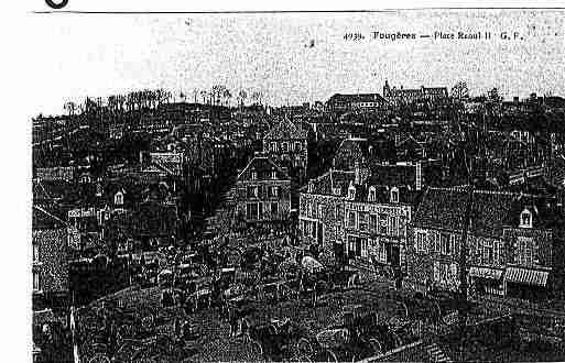 Ville de FOUGERES Carte postale ancienne