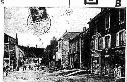 Ville de FRAISANS Carte postale ancienne
