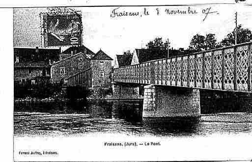 Ville de FRAISANS Carte postale ancienne