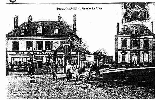 Ville de FRANCHEVILLE Carte postale ancienne