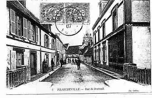 Ville de FRANCHEVILLE Carte postale ancienne