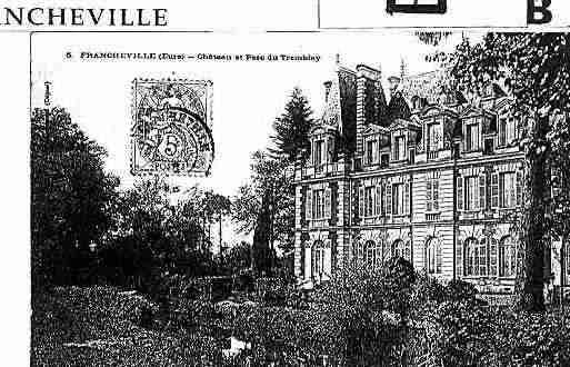 Ville de FRANCHEVILLE Carte postale ancienne