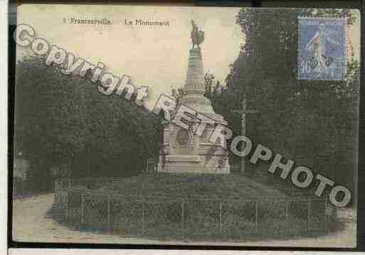 Ville de FRANCOURVILLE Carte postale ancienne