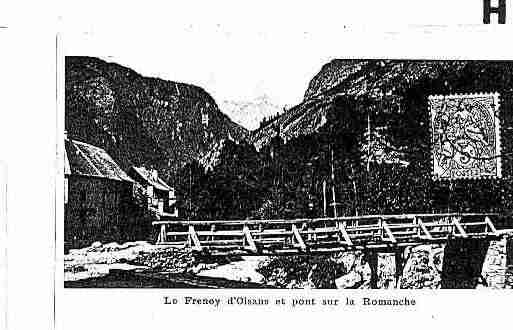 Ville de FRENEYD\'OISANS(LE) Carte postale ancienne