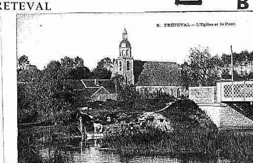 Ville de FRETEVAL Carte postale ancienne