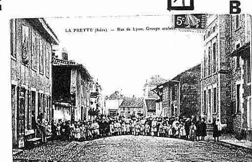 Ville de FRETTE(LA) Carte postale ancienne