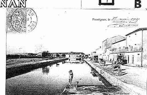 Ville de FRONTIGNAN Carte postale ancienne