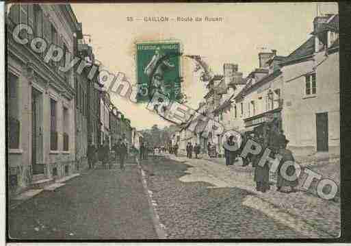 Ville de GAILLON Carte postale ancienne